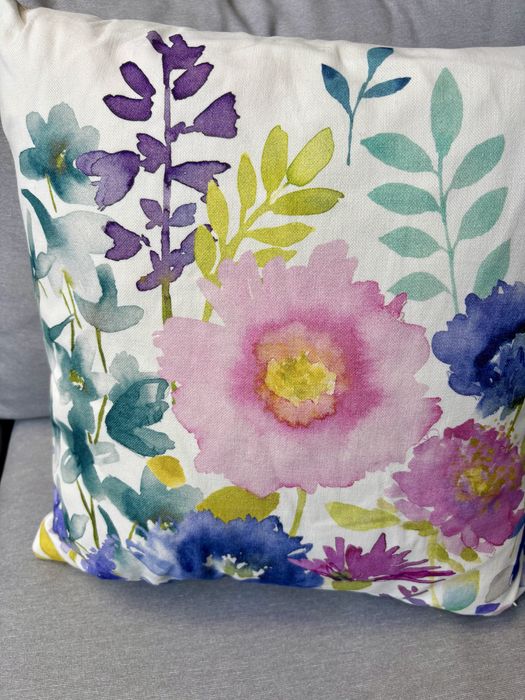 Conjunto de 2 Almofadas decorativas flores