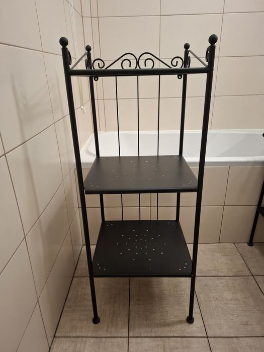 Lustro Szafka Regał łazienkowy. Vintyge. Retro. Metaloplastyka