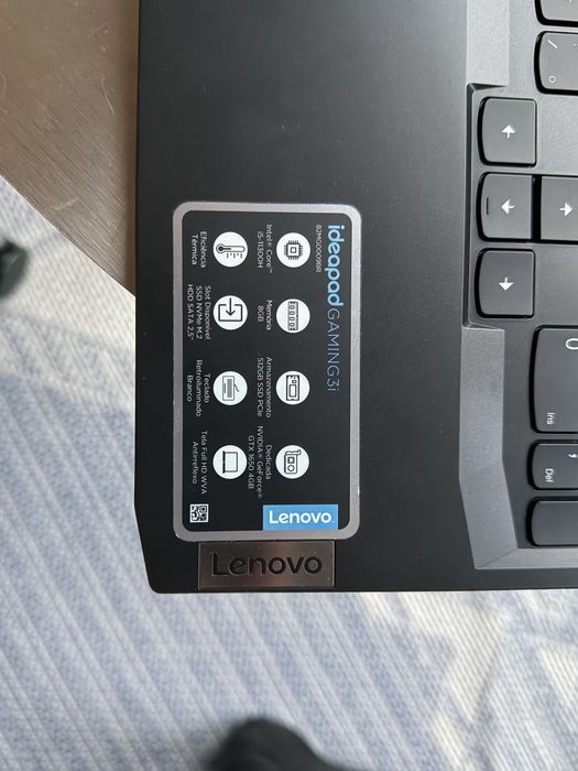 Lenovo ideapad gaming 3i 16 GB RAM 512 GB SSD Intel i5 GTX 1650 4GB