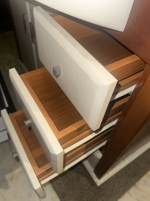 Armario casa banho com lavatório pedra e espelho! 2 conjunto completo