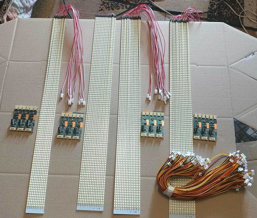 Универсальная LED подсветка для мониторов и телевизоров от 15" до 24"