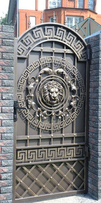 Ворота. Ковані ворота. Кованые ворота. Ворота з ковкою. Брама. Калітка