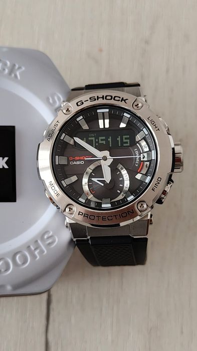 Zegarek Casio G-SHOCK G-STEEL GST-B200-1AER Solar Bluetooth Stan Bardzo dobry