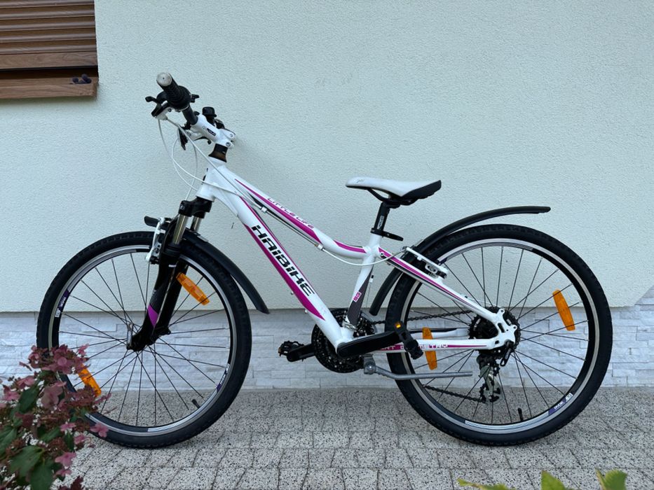 Rower HAIBIKE - koła 24, aluminiowy, amor, Shimano Altus