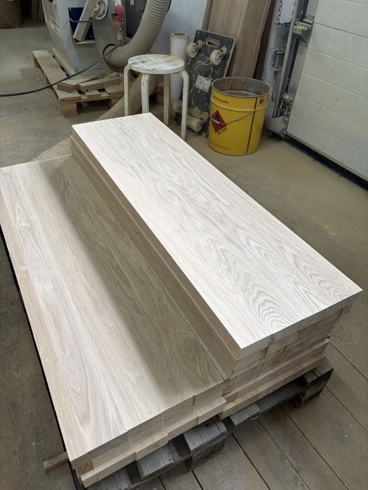 Schody stopnie dębowe