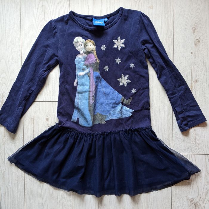 Sukienka kraina lodu Elsa i Anna r. 116 Disney
