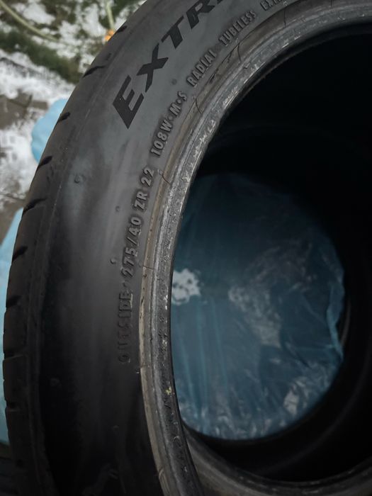 Продам  Continental 275/40/22 в отличном состоянии