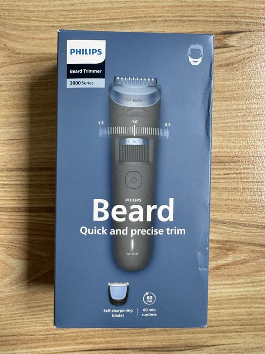 Trymer golarka do brody Philips seria 3000 nowa!