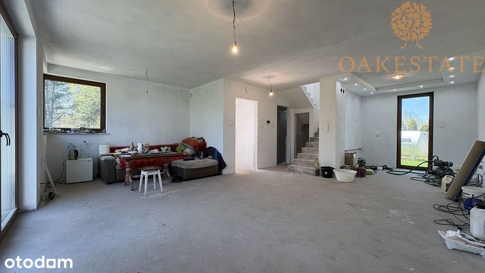 Bliźniak wśród zieleni - Ćmińsk | 103m²