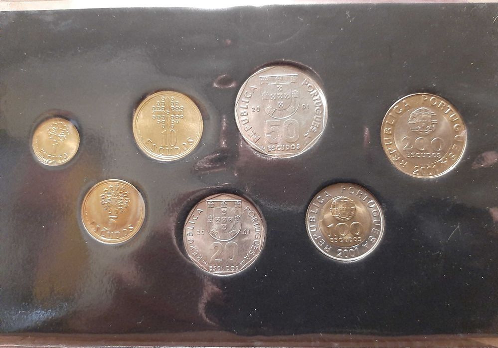 Últimas Moedas de Escudos