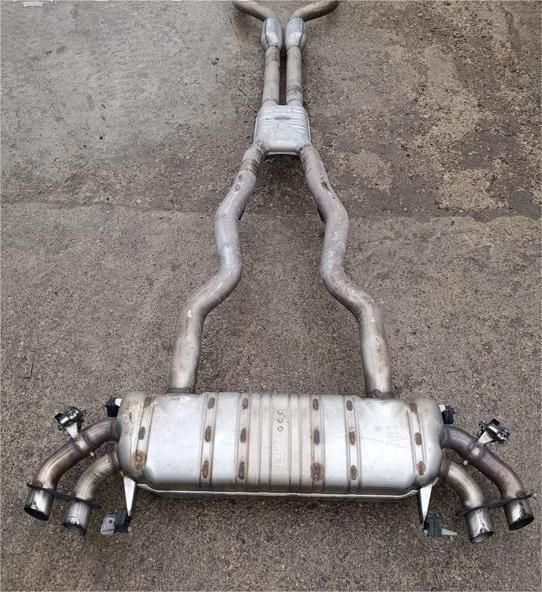 Kompletny wydech BMW G12 M760Li V12 klapy Mperformance Long Auspuff Exhaust