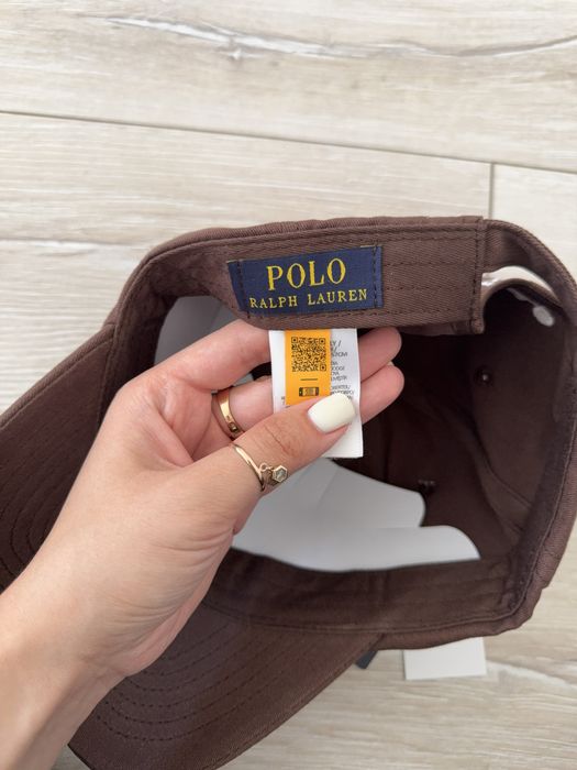 Кепка поло ральф /бейсболка Polo Ralph Lauren шоколадна