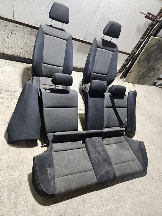 Fotele Bmw E87 E81 fotel kierowcy pasażera kanapa oparcie salon GRZANE