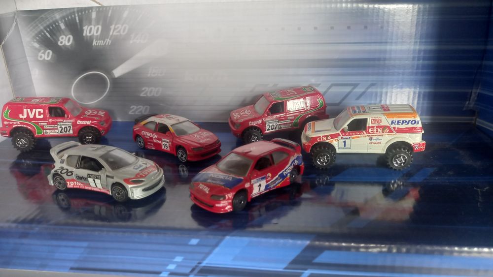 Guisval 6 miniaturas rallye