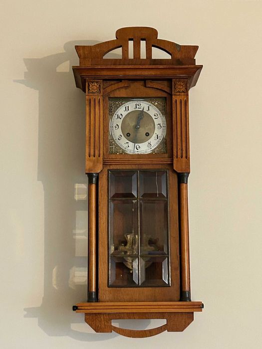 Zegar secesyjny. Junghans. Piękna secesja!