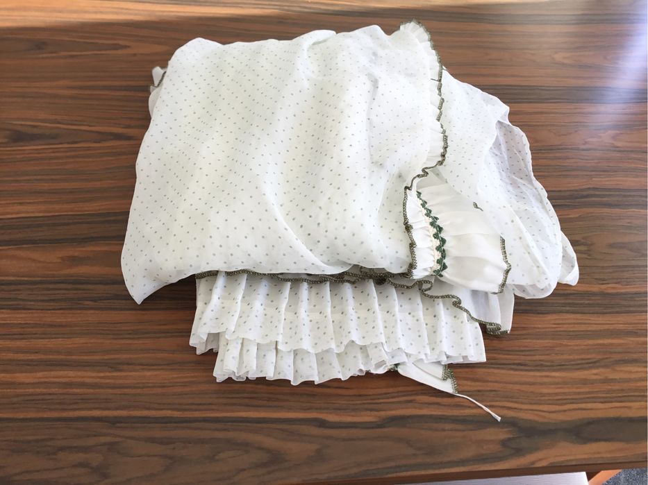 Cortinados de cozinha em voile