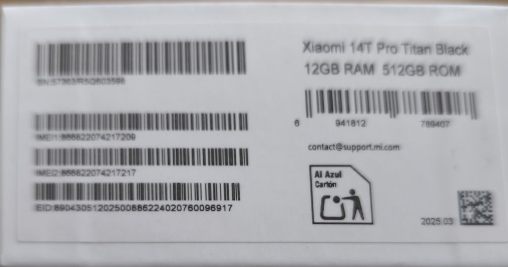 Xiaomi 14T Pro 12Ram 512GB Novo Garantia Até 08/28