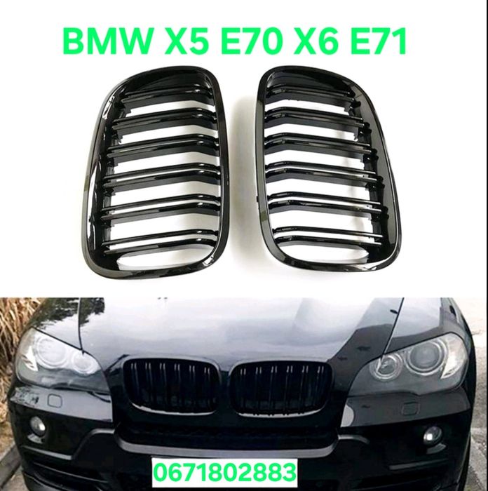 Решетка радиатора ноздри BMW X5 E70 Х5 E53 БМВ X6 E71 БМВ Е70 Е71 Х5