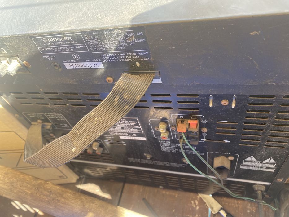 Aparelhagem Starlux e Pioneer Kit completo gira discos e stereo casset