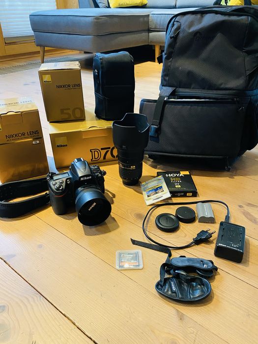 Nikon D700 + AF-S Nikkor 24-70mm + AF-S Nikkor 50mm