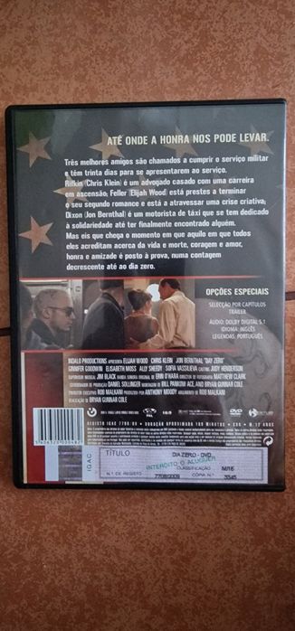 DVD Dia Zero - Elijah Wood