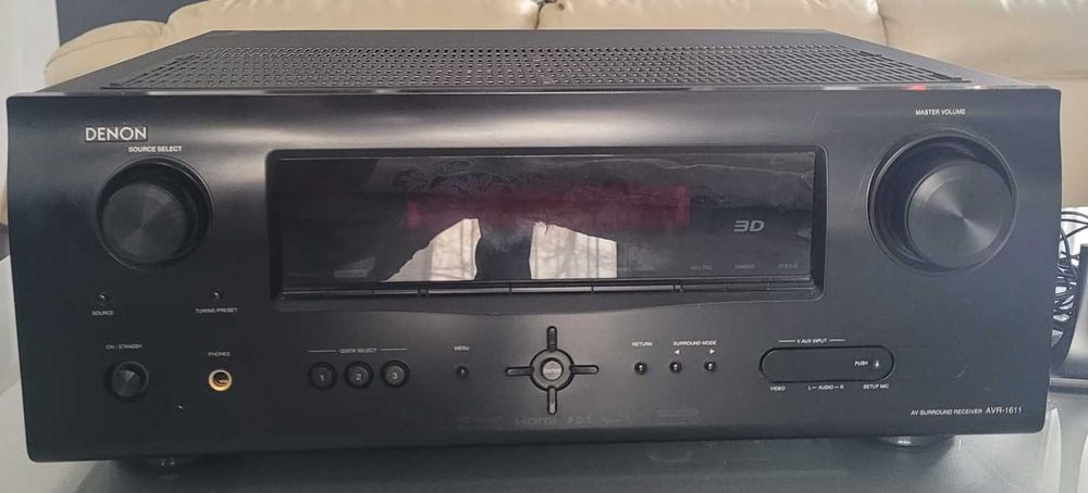Denon AVR 1611 Amplituner wielokanałowy 5.1