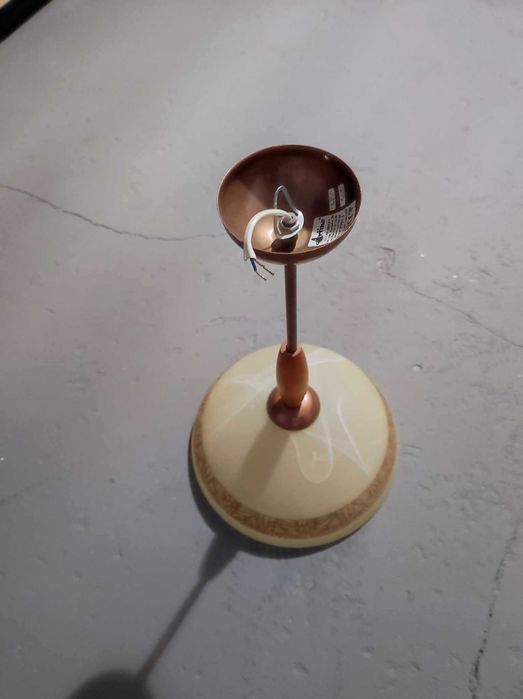 Bardzo ładna szklana lampa wisząca Artino Typ Z201-1