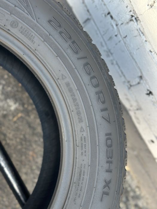 Топова шина‼️Nokian WR SUV3 103H 225/60 r17 8мм 2025рік‼️Зимові шини