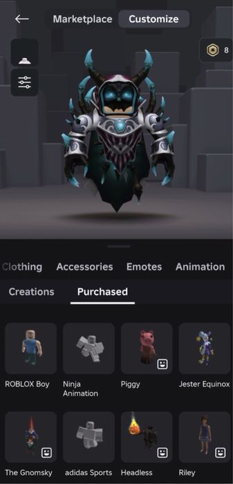 аккаунт роблокс КРБЛКС И ХЕАДЛЕСС ЛЕГИТ!