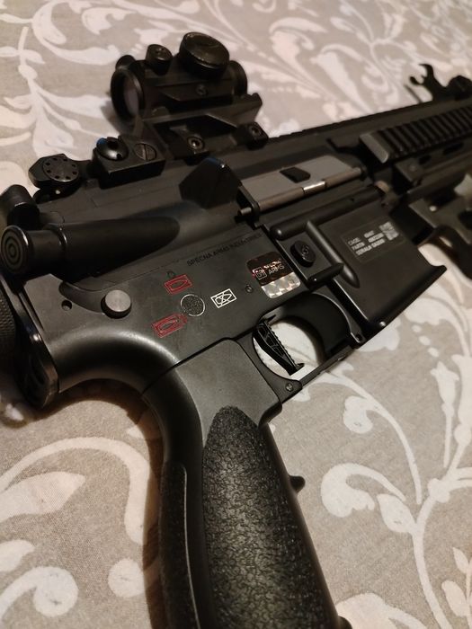 Vendo relica de airsoft HK416 full metal