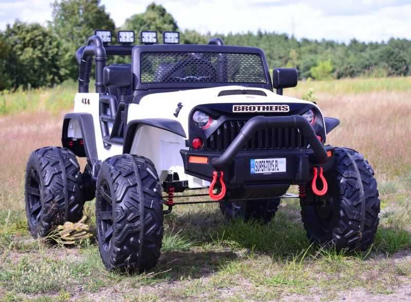 Auto samochód na akumulator JEEP BROTHERS SUV DŻIP autko pojazd RC