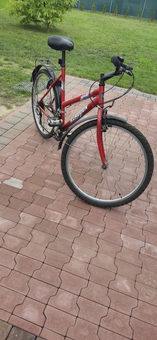 Rower damski czerwony