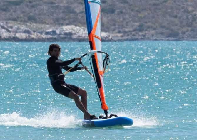 Pompowana deska Windsup STX WS250 Freeride 2025 iWindsurf WS 250 RS