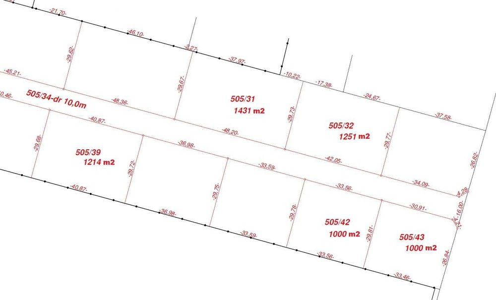 Działka Budowlana - Obręb Balcerów 1000 m2 - 145 zł/m2 - 145 000 zł