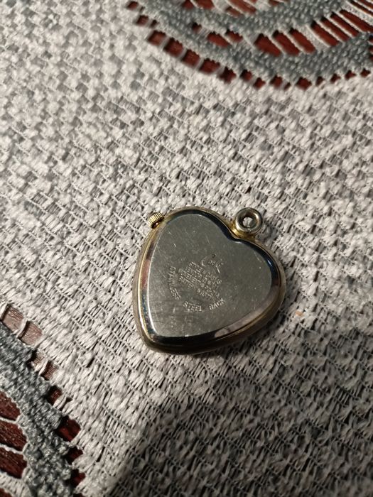 Zegarek Coudi serce wisiorek