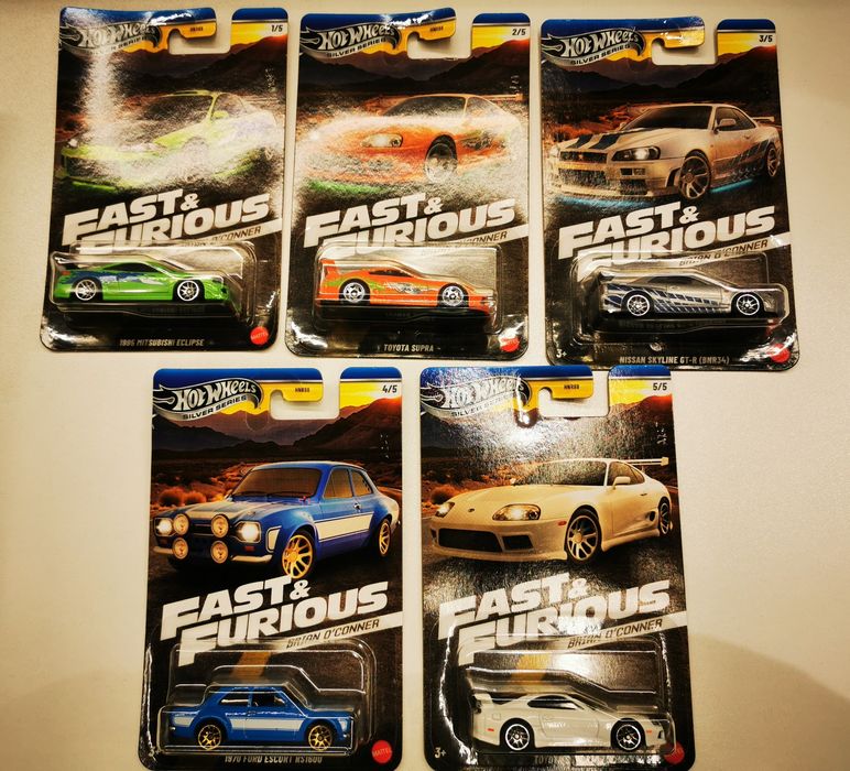Set Completo Fast and Furious Brian O'conner