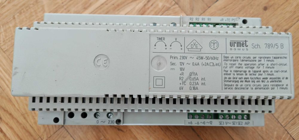 Zasilacz Urmet Domus 789/5B używany