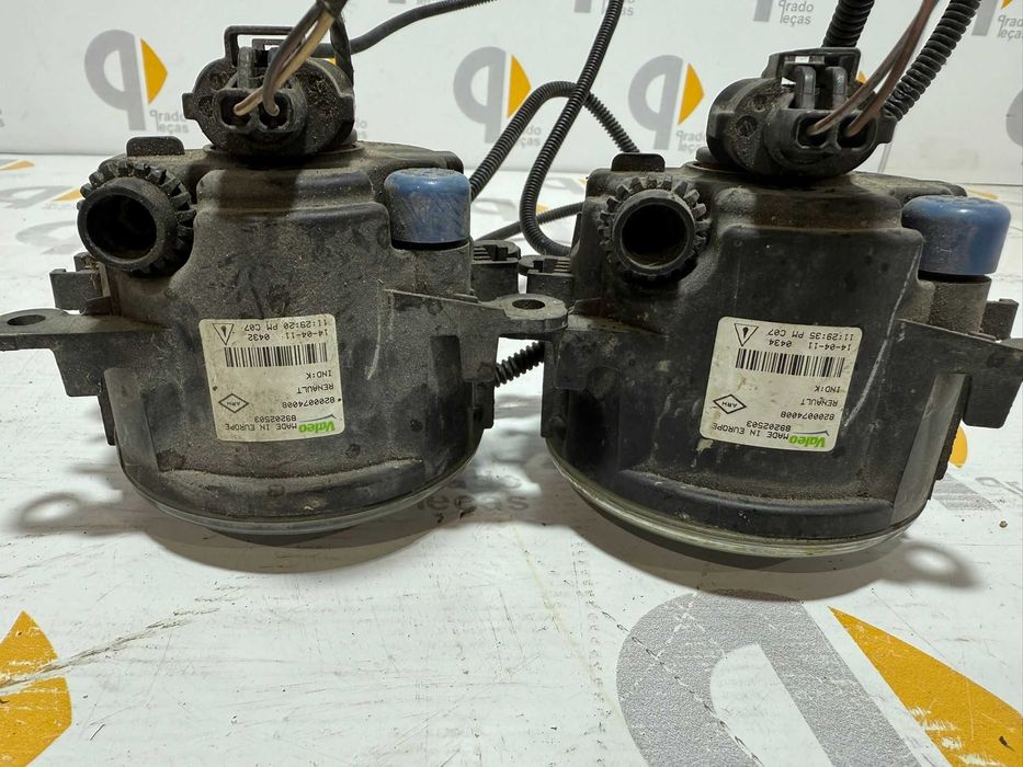 Faróis nevoeiro originais renault megane 3 III com instalação