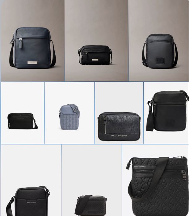 Чоловіча сумка Hugo Ethon 2, Calvin Klein Water-Repellent Nylon Camera Bag Utilityт Reporter Bag Armani exchange Lacoste Tommy hilfiger