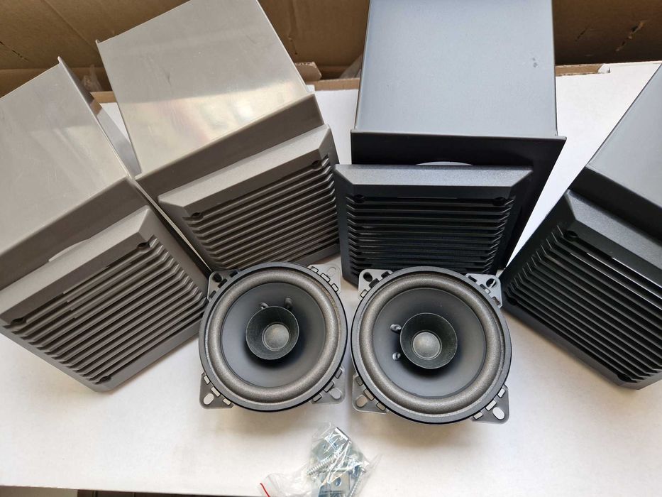 PANDA Fiat colunas caixas altifalantes suportes novo