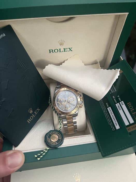 Rolex Daytona Full Set tarcza Rhodium Kraków Bronowice • OLX.pl