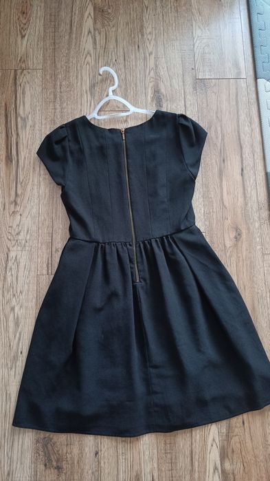 Sukienka czarna Zara Basic 38 M