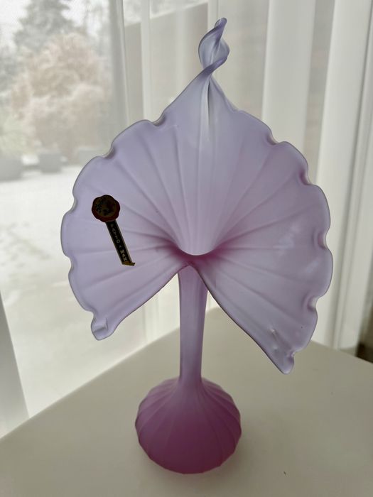 Ikona Włoskiego Designu Unikatowy Wazon STELVIA Stan Gabinetowy Design