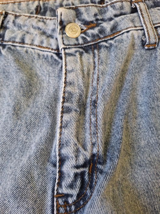 Джинси мом блакитні