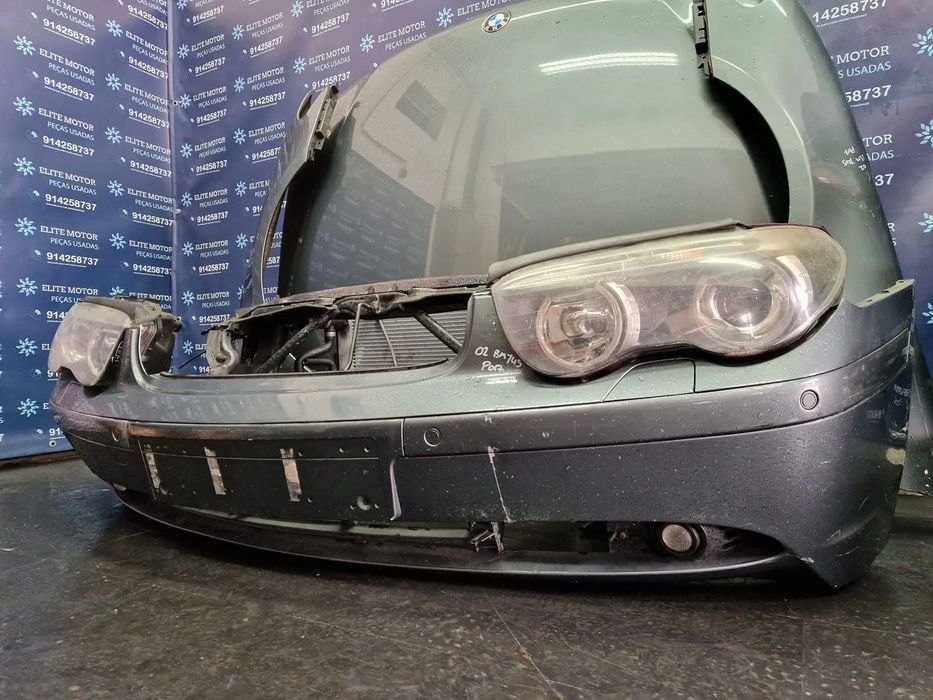 Frente completa usada BMW SERIE 7 E65 740i capot parachoques oticas