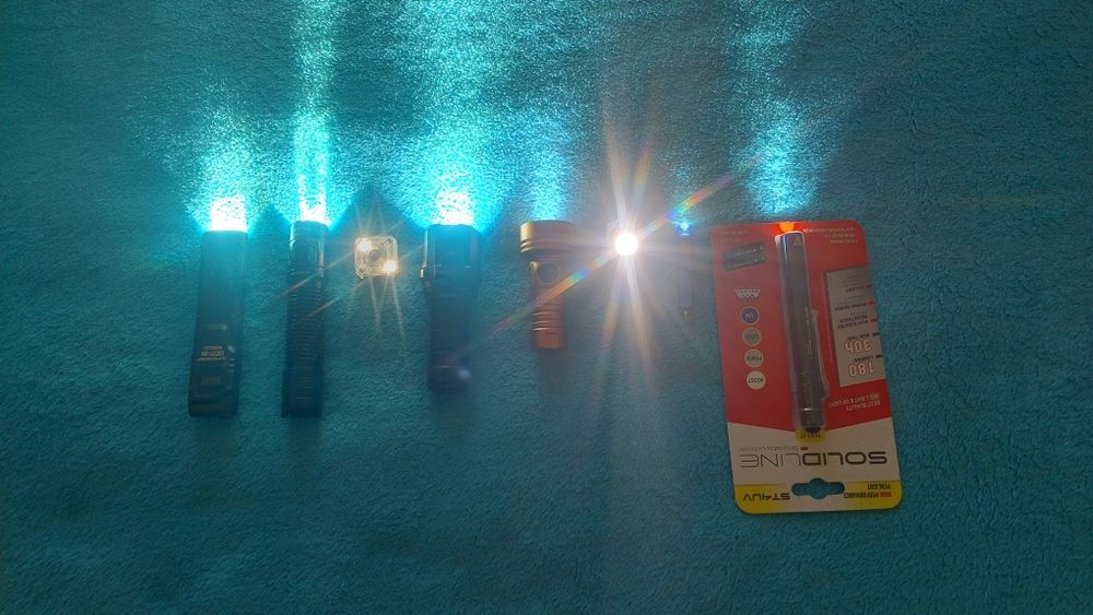 Ліхтарі Nitecore, Wuben, Wurkkos, Sofirn