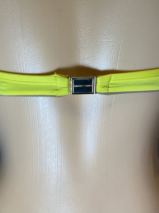 Nowy strój kąpielowy Andres Sarda Boheme neon żółty 70B/36 z metkami