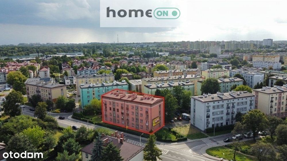 Przestronne dwa pokoje z balkonem!