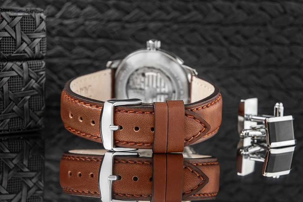 Zegarek Męski Zeppelin Mediterranee Open Heart Automatic 9666-5 + BOX