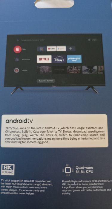 Смартбокс Z8 Android12